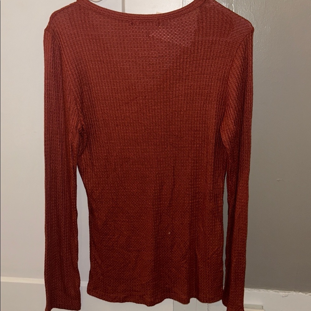 NWT Winsley Waffle Top- Large - Picture 4 of 5